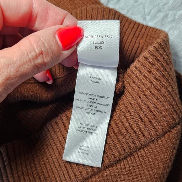 Rails Jules Rib Cotton Blend Knit Pants sz M - Picture 11 of 11